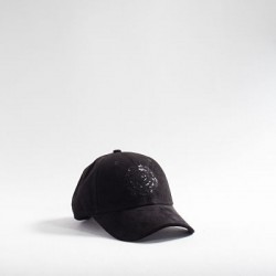 DOLLARS AND DREAMS CASQUETTE GLITTER BLACK