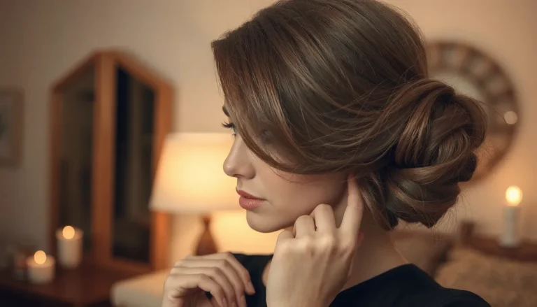 Coiffure simple cheveux mi long pour soirée : 6 idées chic à réaliser chez soi