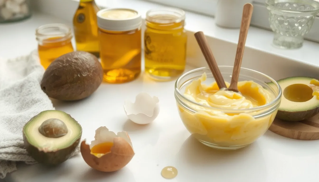 masque naturel pour les cheveux