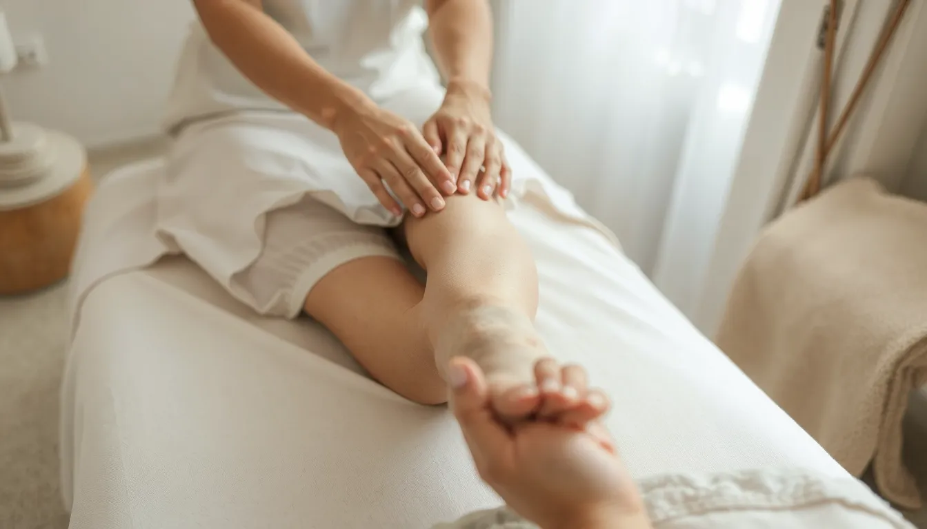 massage lymphatique avant apres