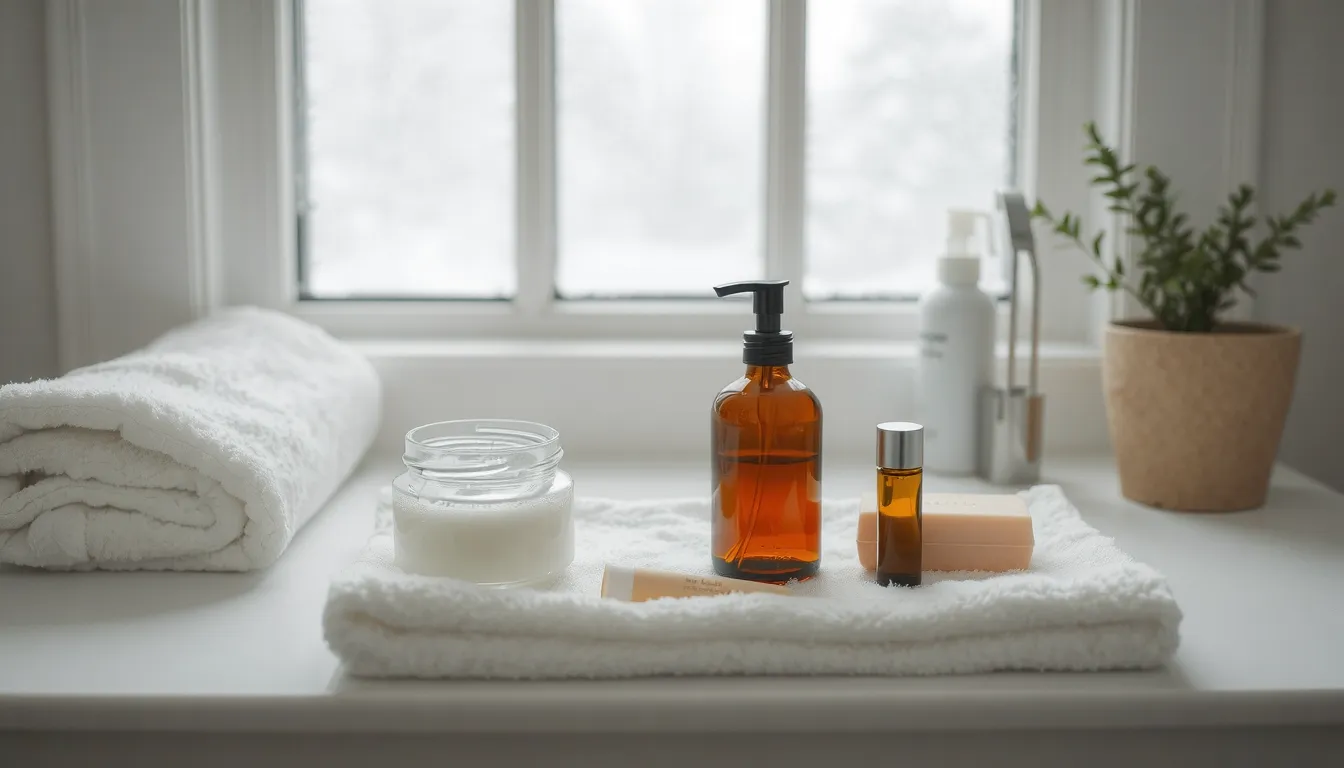 routine peau seche hiver